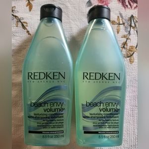 Redken Beach Envy Volume Texturizing Conditioner 2x ~New ☆Discontinued, Rare HTF